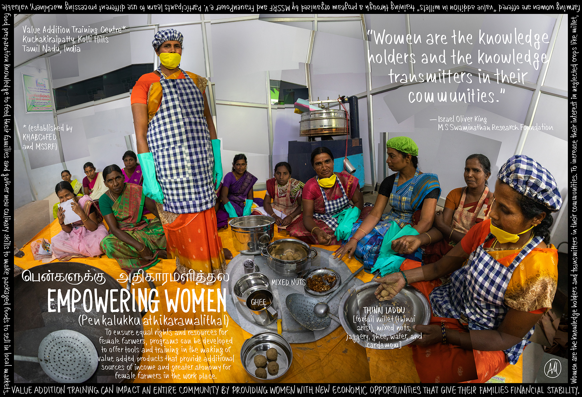 Empowering Women. Information artwork by Alberto Miti