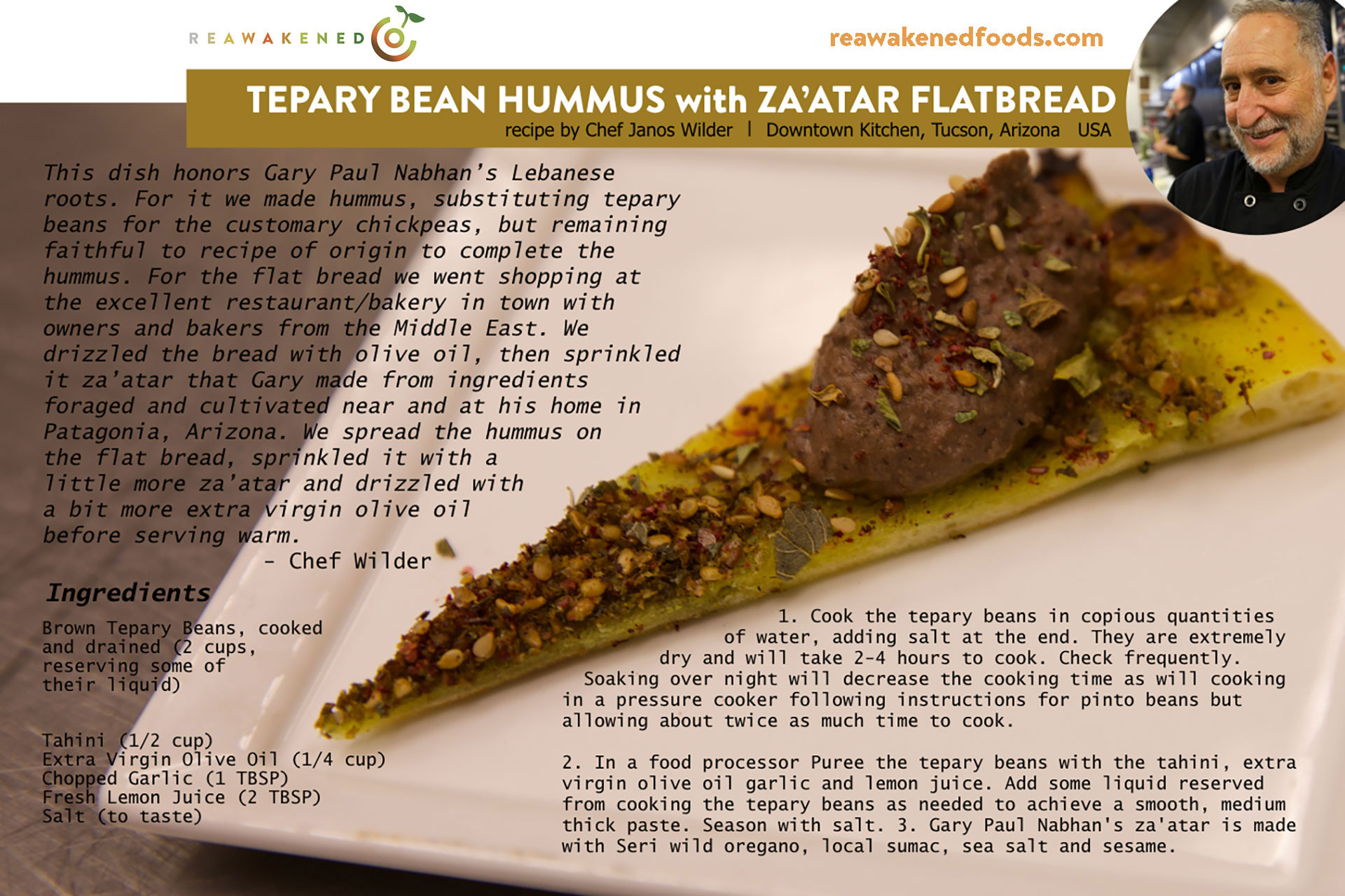 Chef Janos Wilder by Douglas Gayeton