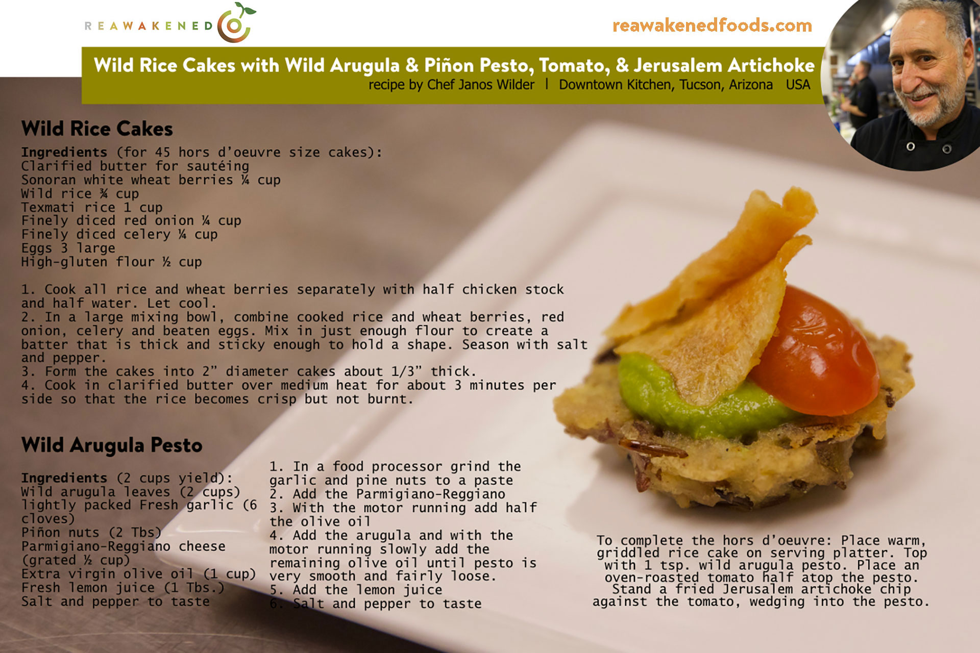 Chef Janos Wilder by Douglas Gayeton